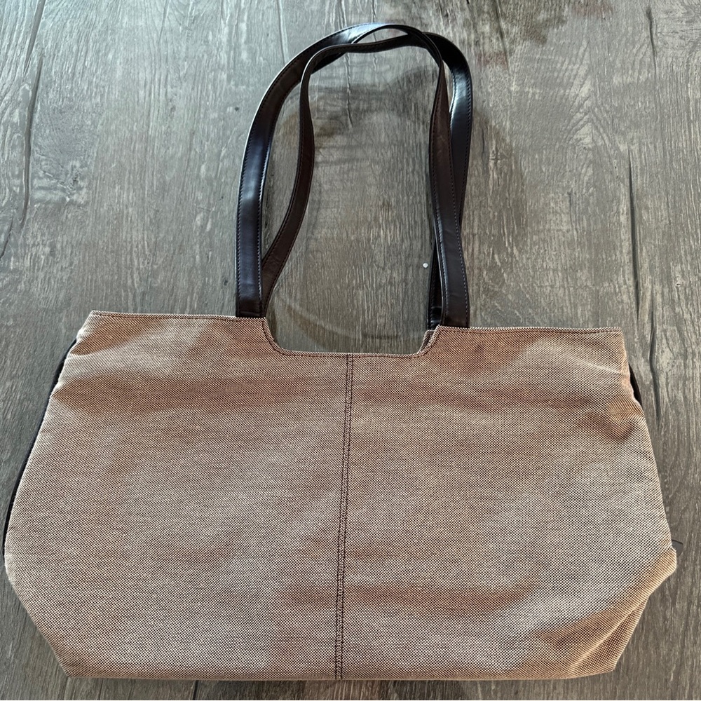 Brics Bag, Brown, 17x6. Like new